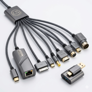 10-in-1 Multiport USB-C Hub & Universal Cable Adapter Dock